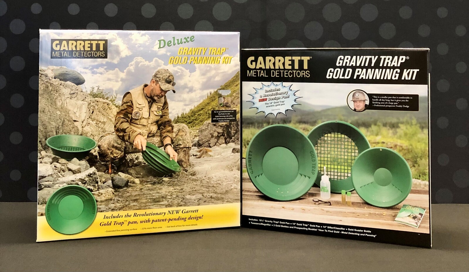 Garrett Gold Panning Kit Complete with Gravity Trap Pan– Serious